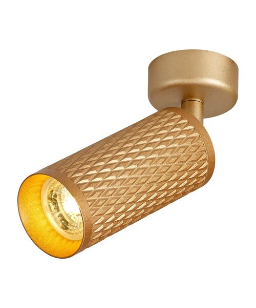 Megan Surface Mounted Spot Light, 1 x GU10, Champagne Gold / VL09262