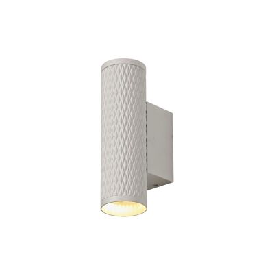 Lampada da parete Megan, 2 x GU10, bianco sabbia / VL09273