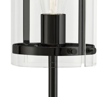 Lampe de table Lily, 1 lumière E27, noir mat / VL09404 3