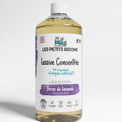 Lessive Liquide Concentrée Brins de Lavande 1L