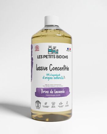 Lessive Liquide Concentrée Brins de Lavande 1L 1