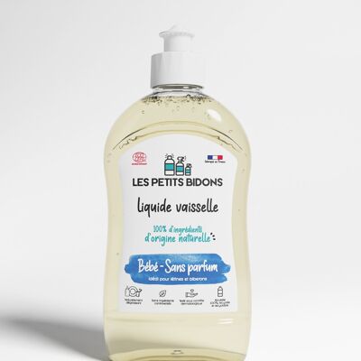 Liquide Vaisselle Bébé - Sans Parfum 500ml