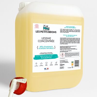 Kit Detergente Liquido Concentrato Eucalipto 10L