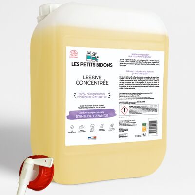 Kit Detergente Líquido Concentrado Ramitas de Lavanda 10L