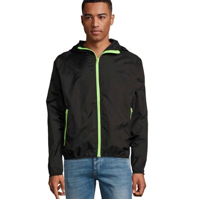 Cortavientos para hombre - impermeable - SHORE Negro