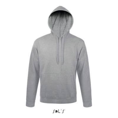 Sudadera unisex con capucha - SNAKE Gris Mezcla