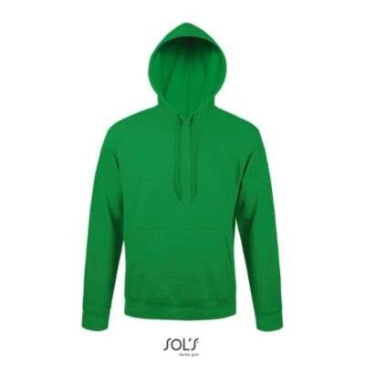 Sudadera unisex con capucha - SNAKE Verde Pradera