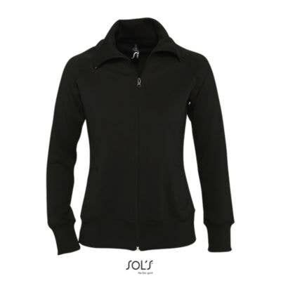 Chaqueta de mujer con cremallera - SODA Negro