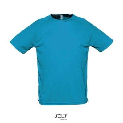 Camiseta running para hombre - SPORTY Aqua