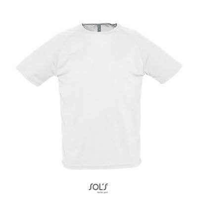 Camiseta running para hombre - SPORTY Blanco