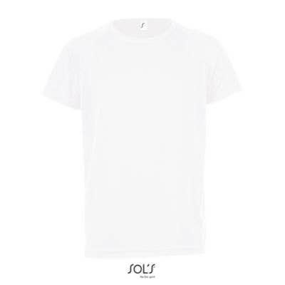 Camiseta running para hombre - SPORTY KIDS Blanco