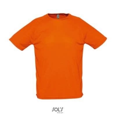 Camiseta running para hombre - SPORTY Naranja