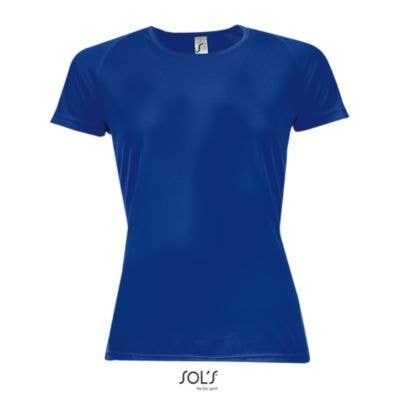 Camiseta running para mujer - SPORTY WOMEN Azul Royal
