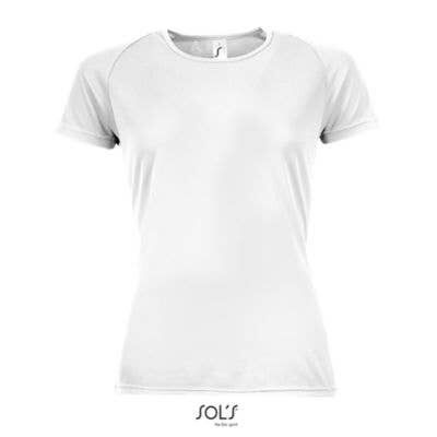 Camiseta running para mujer - SPORTY WOMEN Blanco
