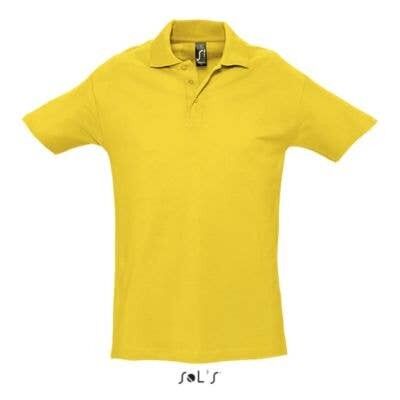 Polo de hombre - manga corta  - SPRING II Amarillo