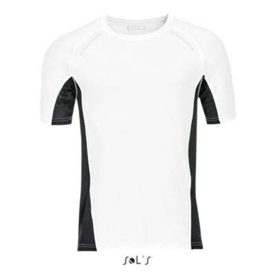 Camiseta running hombre - manga corta - SYDNEY MEN - color Blanco
