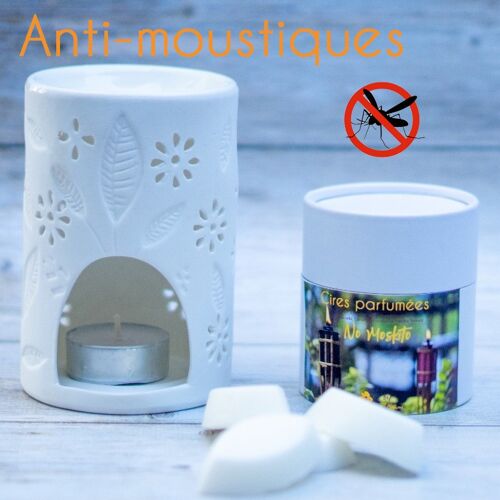 Fondants parfumés ANTI-MOUSTIQUES (Huiles essentielles