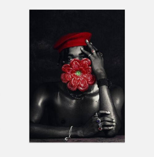 Affiche Poster - Black Rose