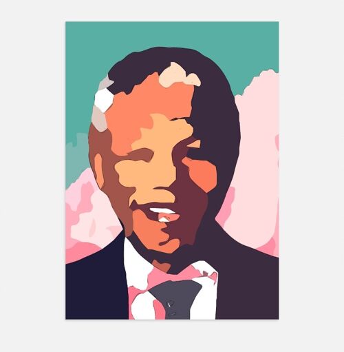 Affiche Poster - Mandela pop