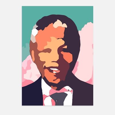 Poster Poster - Mandela pop