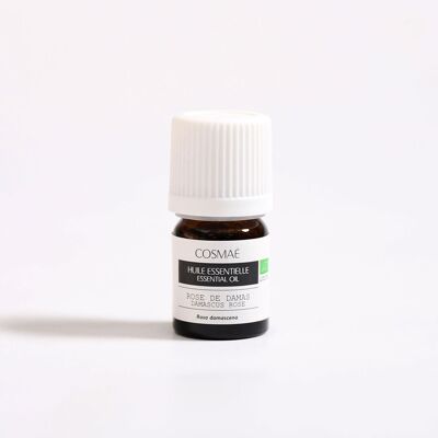 Ätherisches Öl der Bio-Damaszener-Rose 1 ml