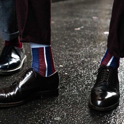 Sky Striped Socks