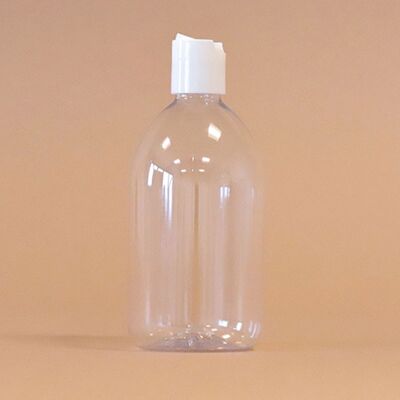 Article d'emballage Flacon PET 500 ml / capsule flip top