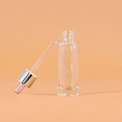 Elemento de embalaje Frasco de vidrio Cuentagotas de 30 ml