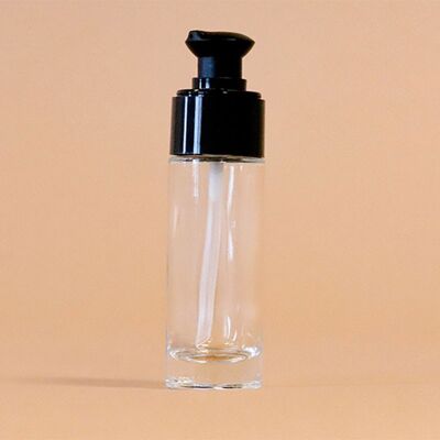 Packaging item Glass bottle 30 ml pump