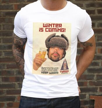 T-shirt Winter is Coming - Parodie Tyrion de Game Of Thrones 2
