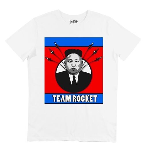 T-shirt Team Rocket - Tshirt Moquerie Kim Jong Un