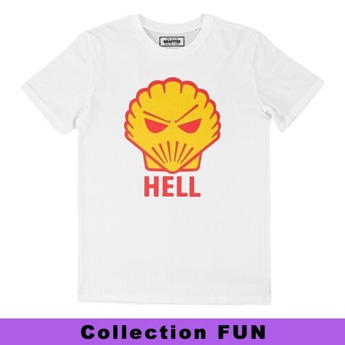T-shirt Hell - Logo Shell Humour - Tshirt unisexe