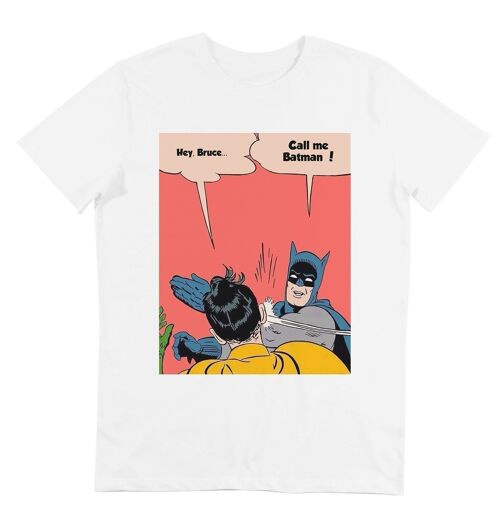 T-shirt Call Me Batman - Meme Internet Gifle Batman