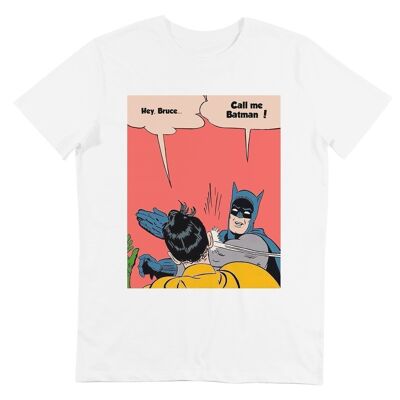 T-shirt Call Me Batman - Meme Internet Gifle Batman