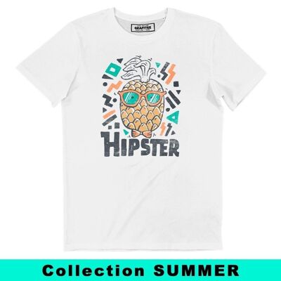 T-shirt hipster con ananas