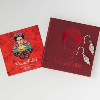 Boucles d'oreilles pendantes Frida Kahlo Marigold 1