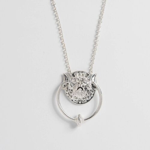Labyrinth Right Door Knocker Necklace