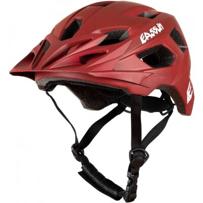 Bonaigua EASSUN MTB Helmet with Visor. Very Light-Brown