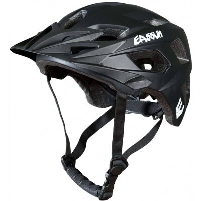 Bonaigua EASSUN MTB-Helm mit Visier. Sehr leicht - Schwarz