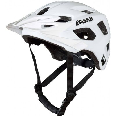 Casque VTT Bonaigua EASSUN avec visière. Très Léger - Vierge