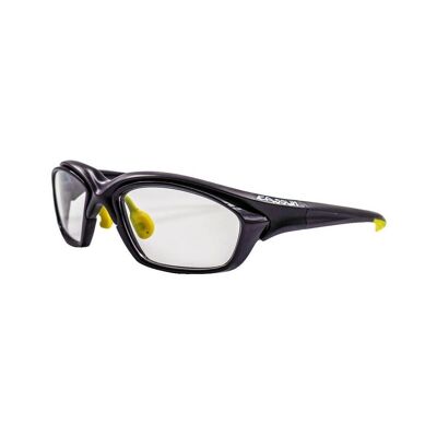 Cycling and Running RX Sport EASSUN Prescription Lenses, Yellow and Black Frame