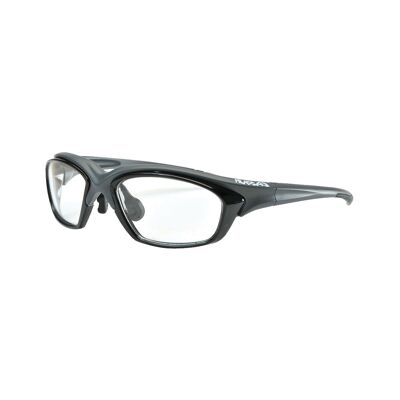 RX Sport EASSUN Fahrrad- und Laufbrille mit Sehstärke – Brillenglas – Graphitgrau