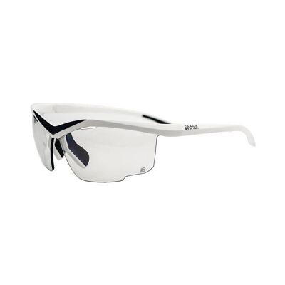 Spirit PH EASSUN Laufsonnenbrille, selbsttönend, weißer und schwarzer Rahmen