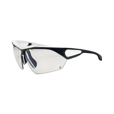 Athletic Monster EASSUN Sonnenbrille, selbsttönend, weißer und schwarzer Rahmen