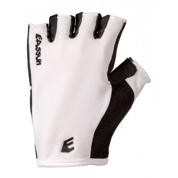 GC09225M - Gants Courts Sport Gel G10 EASSUN pour VTT Cyclisme, Blanc M 1