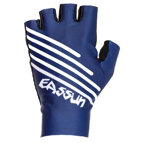 Aero EASSUN Short Cycling Gloves, Elastic, Blue M