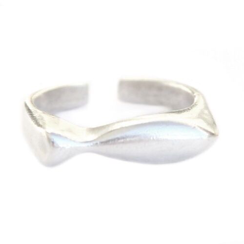 Ring fish silver