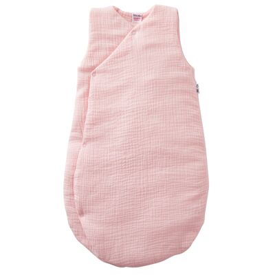 Erröten rosa Doppelgaze Kimono Schlafsack 0-6M