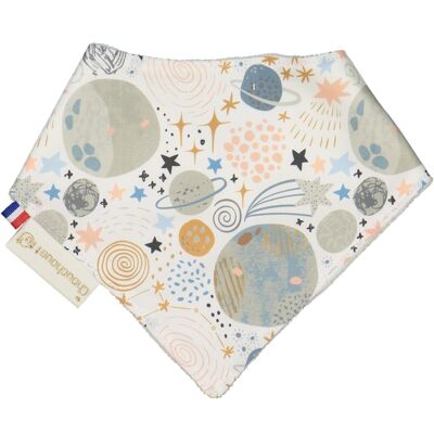 Planets bandana bib