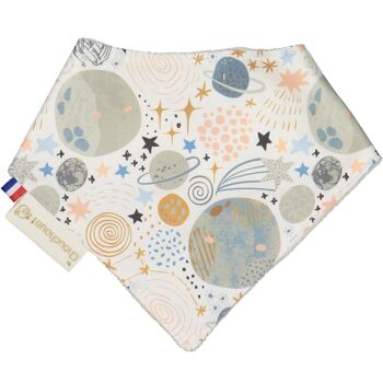 Bavoir bandana Planètes 1